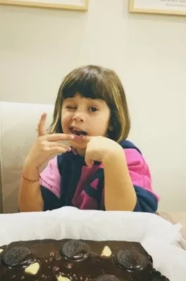 Elif Ç., 8 yaşında, İstanbul