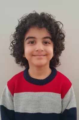 Arsalan A., 8 yaşında, İstanbul