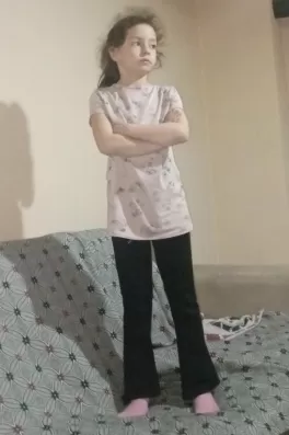 Hülya, 9 yaşında, Sivas