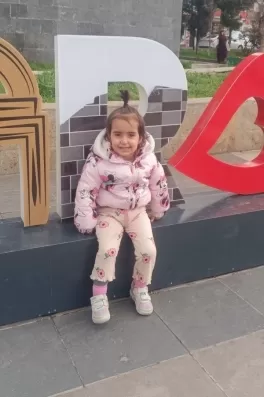 Ecrin Ç., 4 yaşında, Diyarbakır