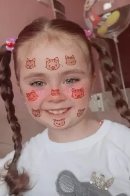 Afra A., 7 yaşında, Erzurum