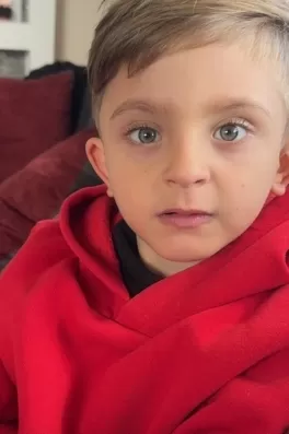 Burhan I., 7 yaşında, Hatay