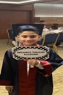Emir K., 13 yaşında, Trabzon