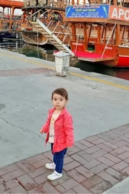 Ayyüce Ç., 3 yaşında