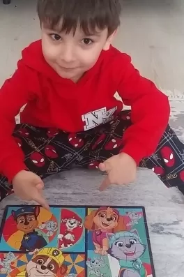 Ömer B., 6 yaşında