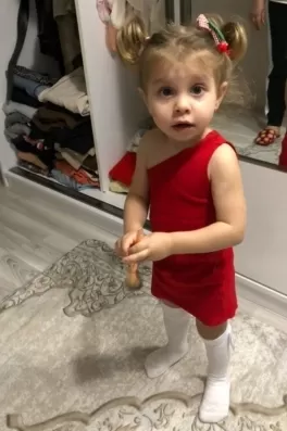 Asel A., 4 yaşında, Kocaeli